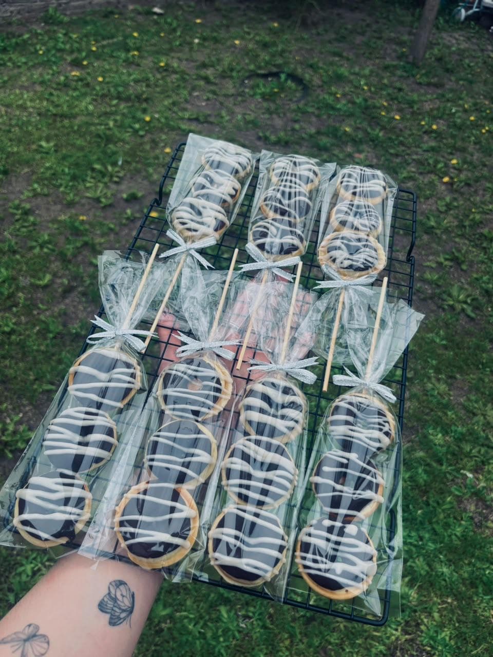brochette de mini donas