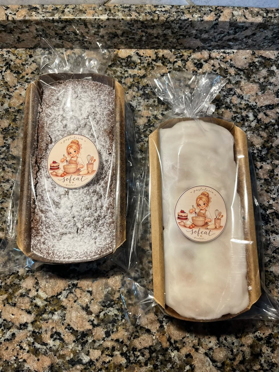 budines de limón y chococafé