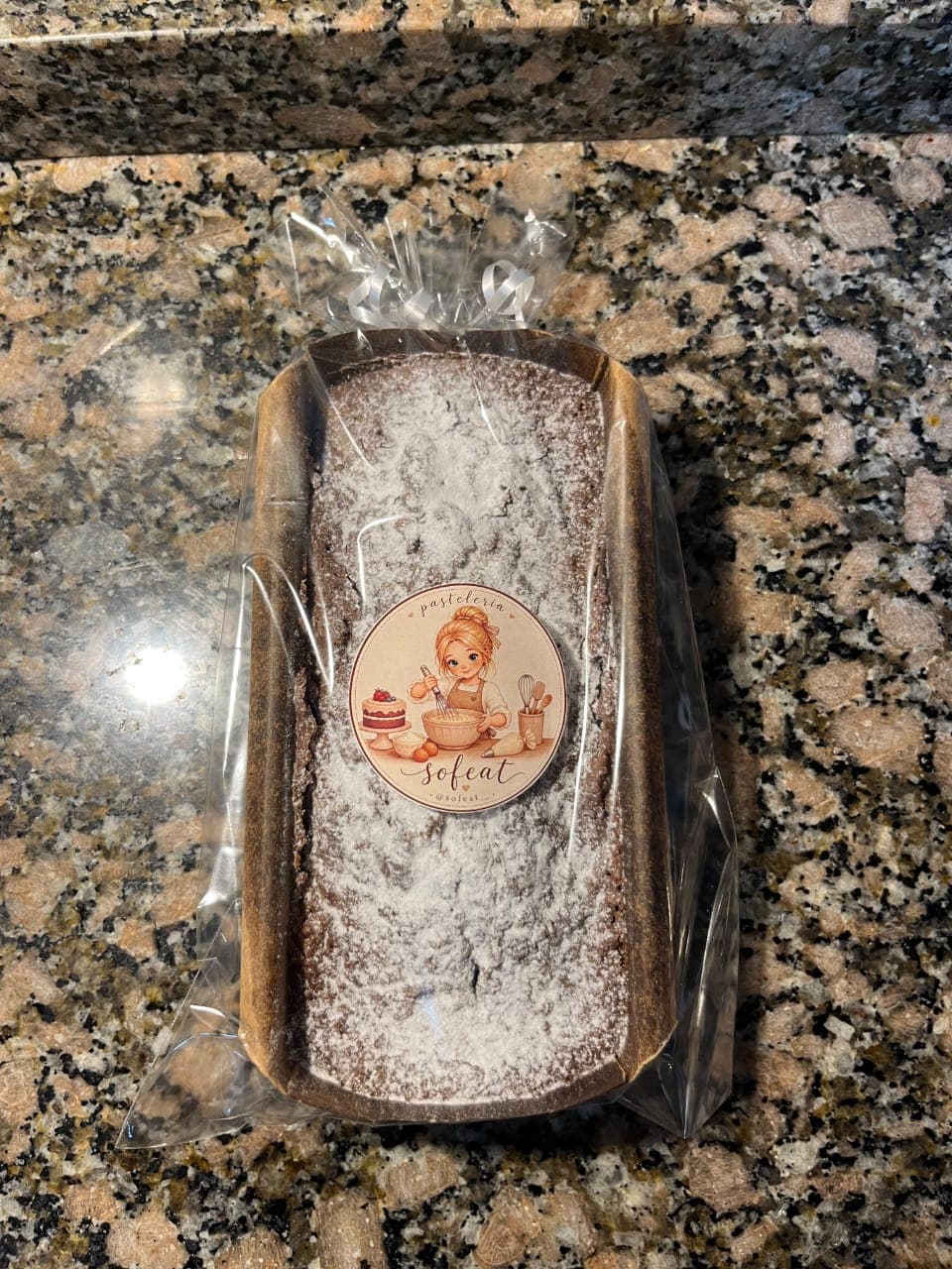 Budín de chococafé